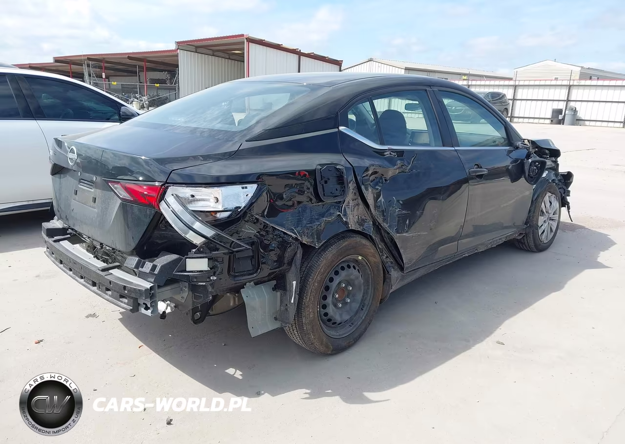 2025 Nissan Sentra S VIN:3N1AB8BV9SY348719 - 4