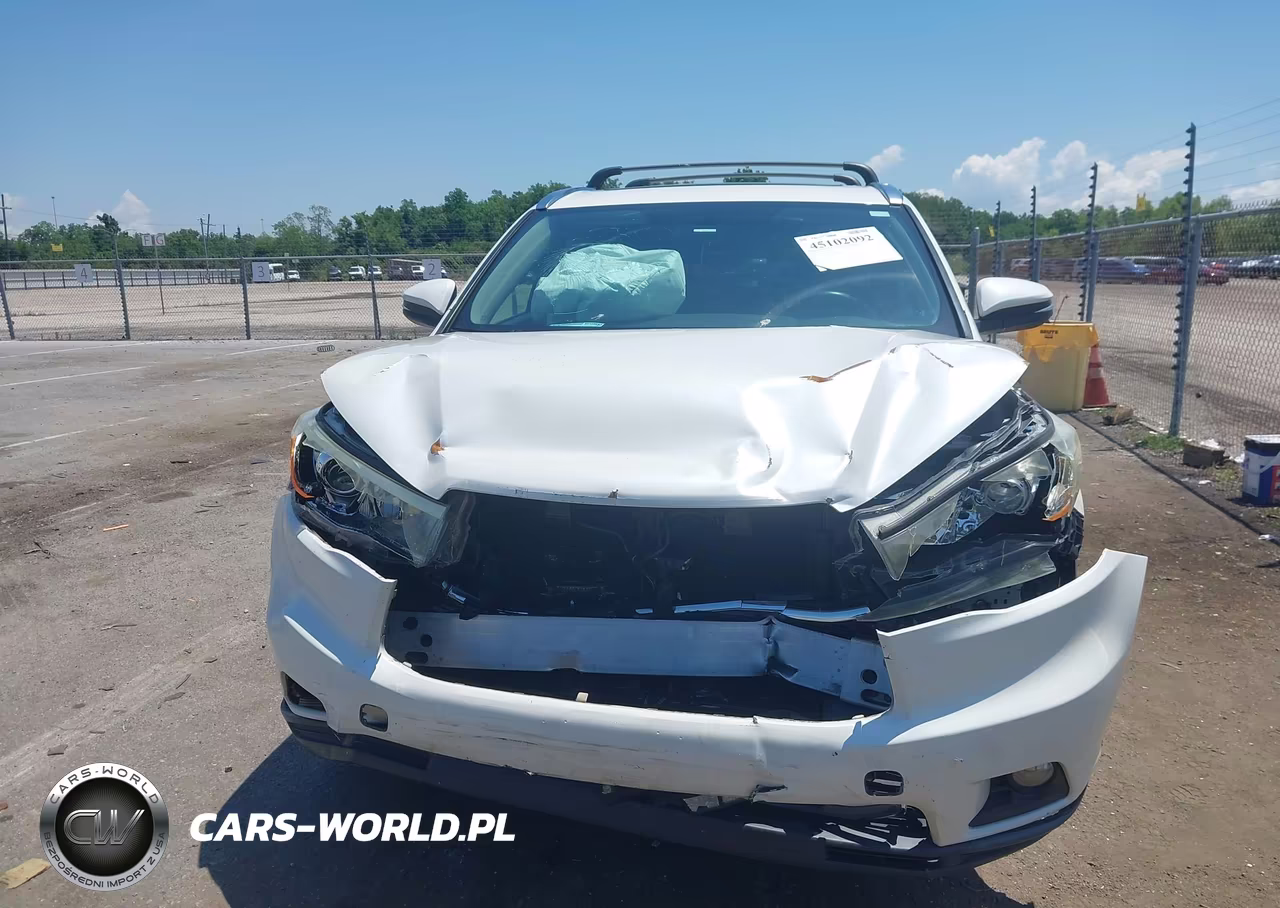 2015 Toyota Highlander Xle V6 VIN:5TDKKRFH0FS058698 - 12