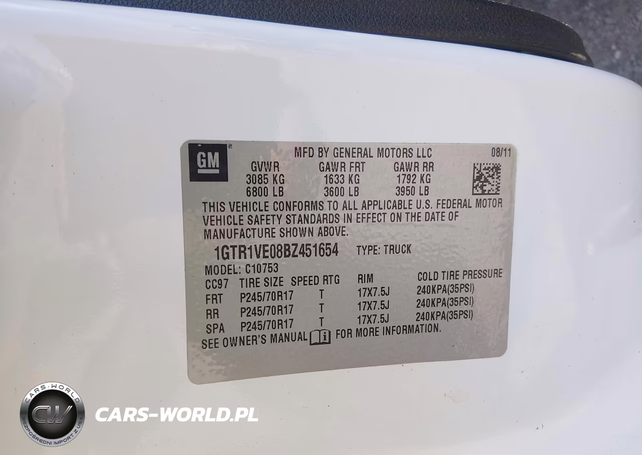 2011 GMC Sierra 1500 Sle VIN:1GTR1VE08BZ451654 - 9