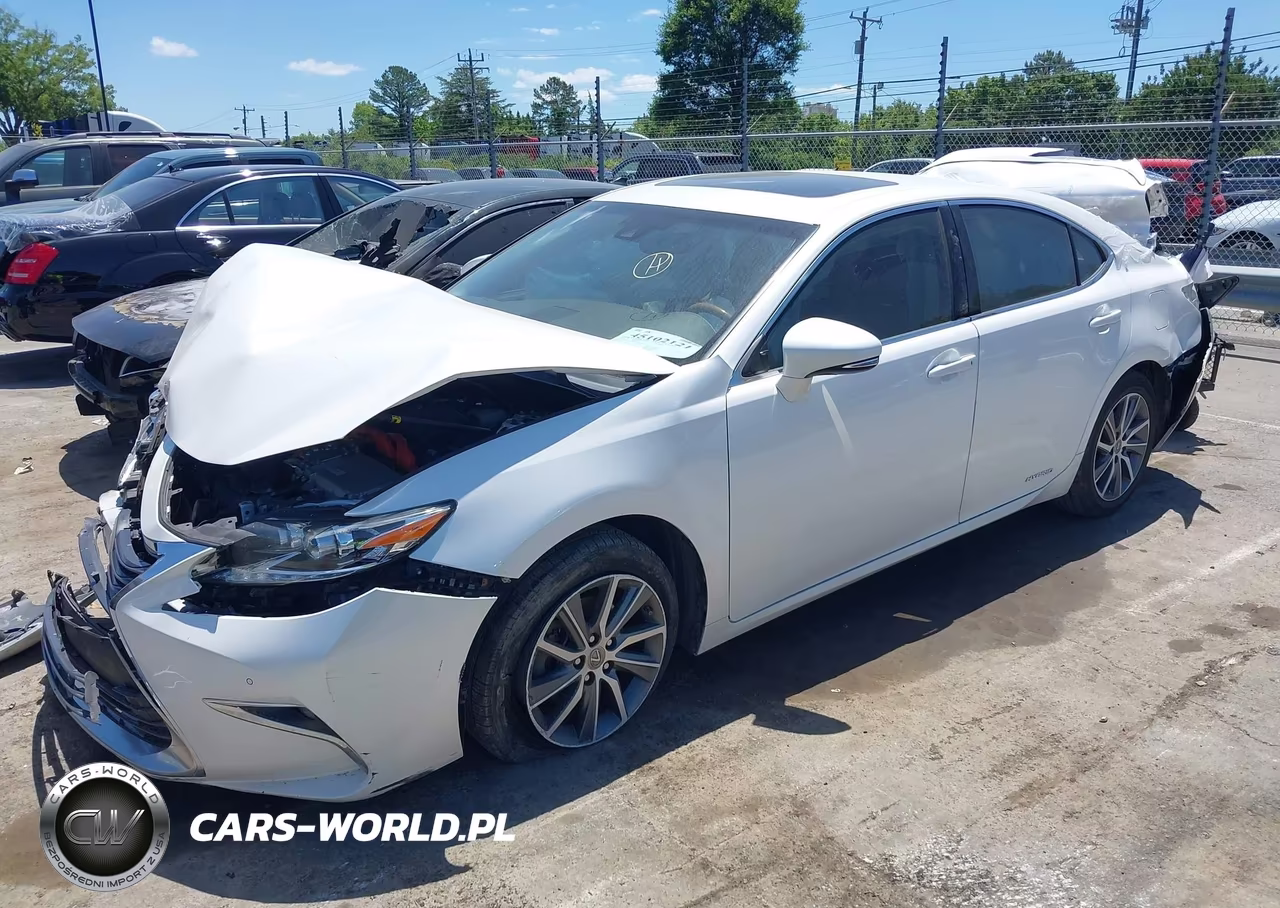 2017 Lexus Es 300H VIN:JTHBW1GG6H2147650 - 2