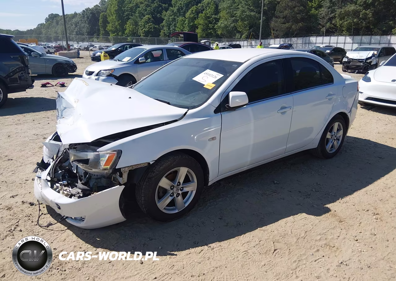 2008 Mitsubishi Lancer De-Es VIN:JA3AU26U28U033888 - 2