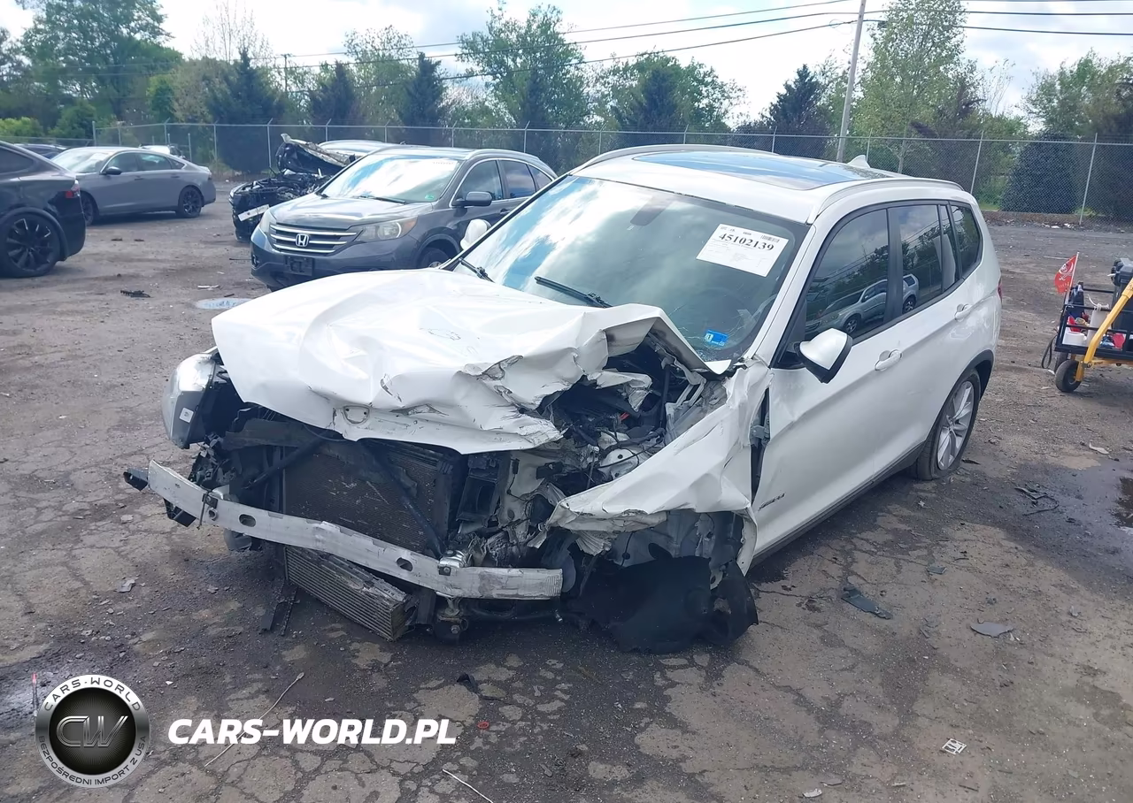 2013 BMW X3 xDrive28I VIN:5UXWX9C52D0A08805 - 2
