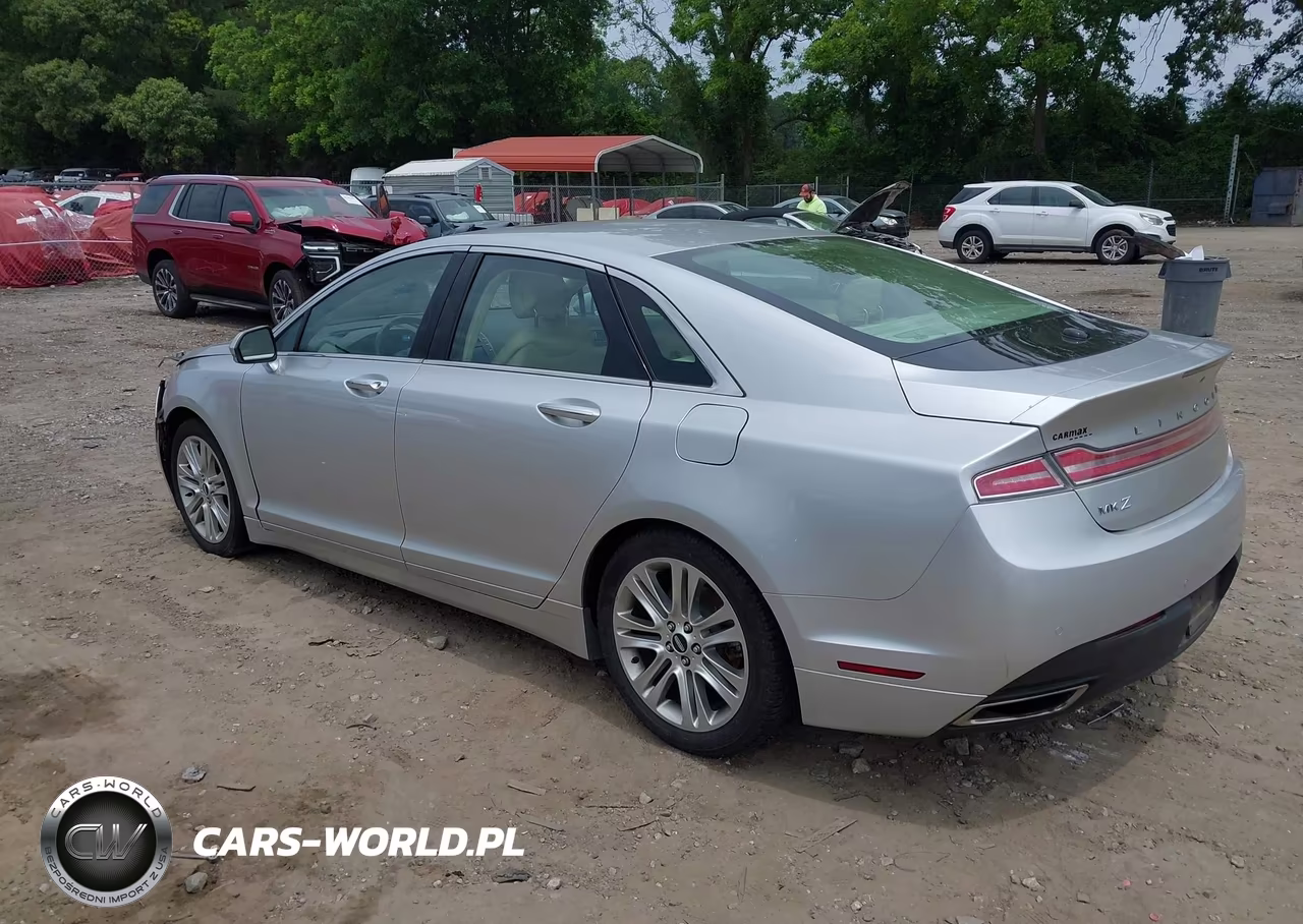 2014 Lincoln Mkz Hybrid VIN:3LN6L2LU1ER801406 - 3