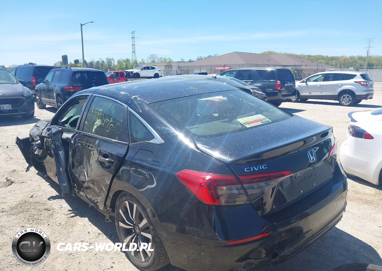 2022 Honda Civic Ex VIN:JHMFE1F76NX003312 - 3