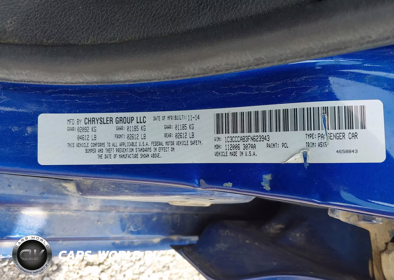 2015 Chrysler 200 Limited VIN:1C3CCCAB3FN623943 - 9