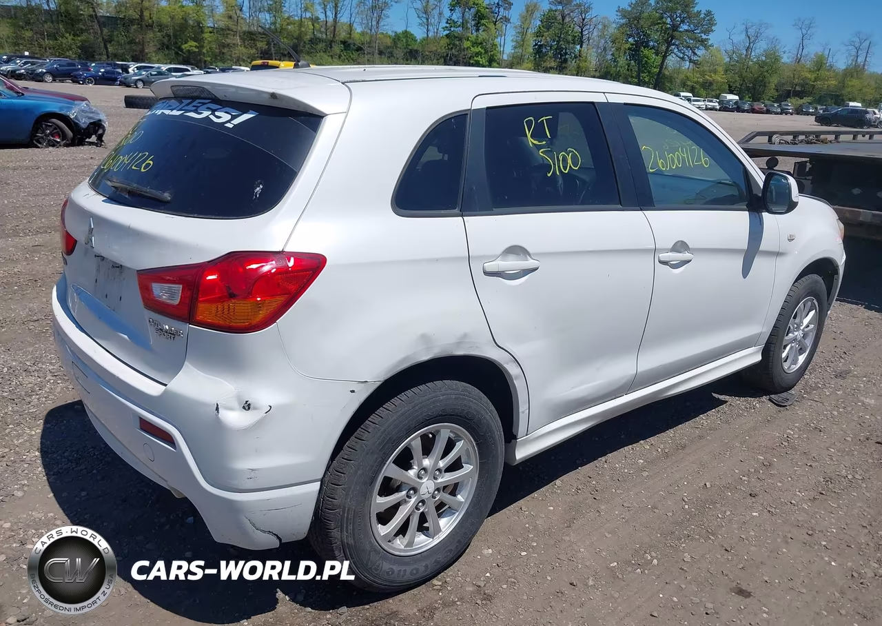 2012 Mitsubishi Outlander Sport Es VIN:JA4AP3AU4CZ002573 - 4