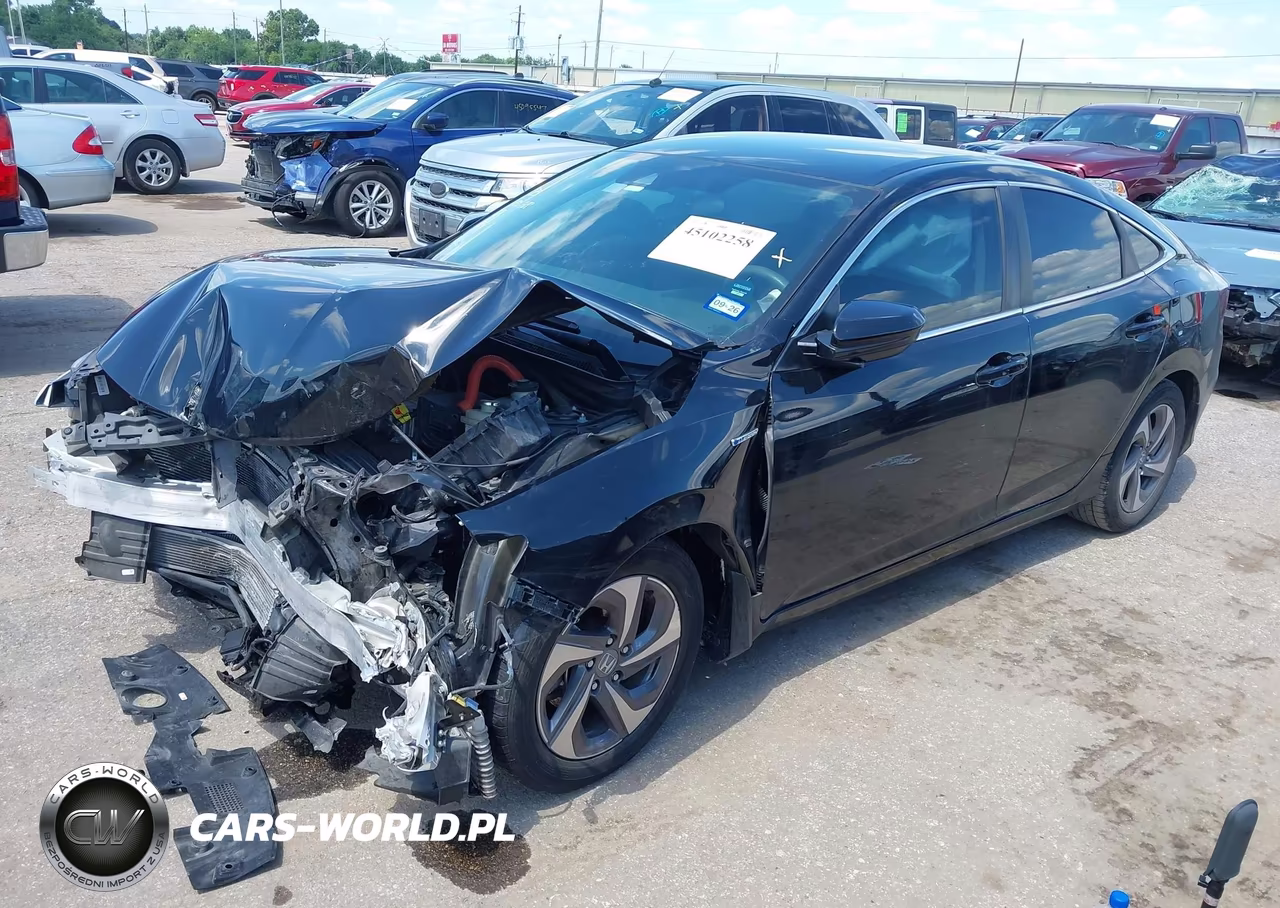 2019 Honda Insight Ex VIN:19XZE4F52KE031778 - 2