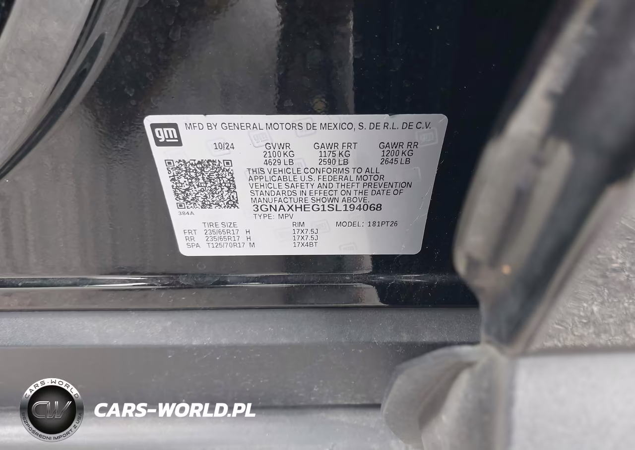 2025 Chevrolet Equinox Fwd Lt VIN:3GNAXHEG1SL194068 - 9