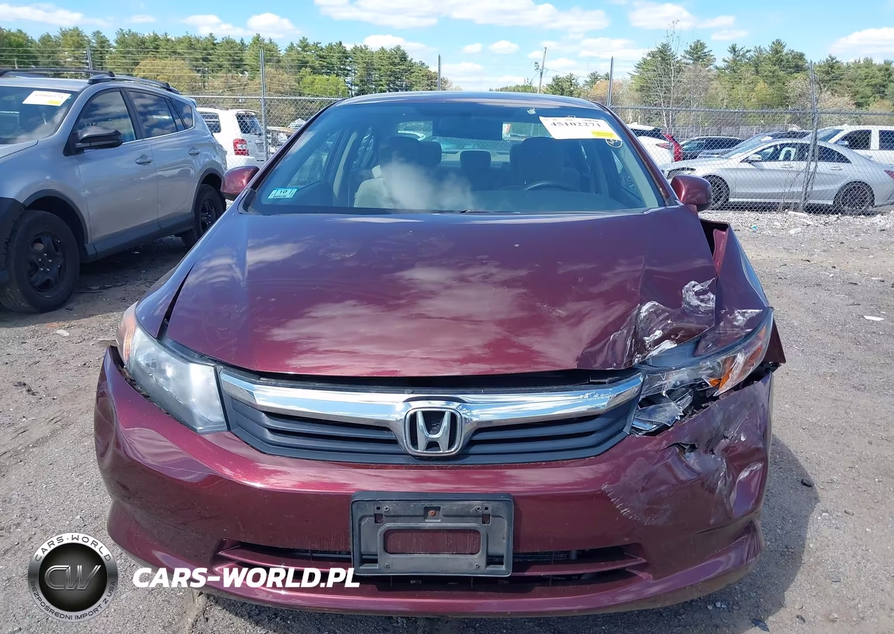 2012 Honda Civic Lx VIN:2HGFB2F55CH582682 - 12