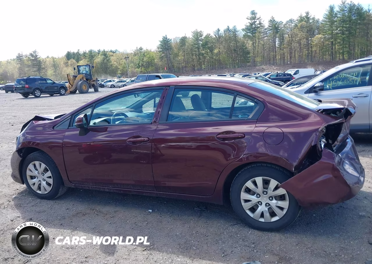 2012 Honda Civic Lx VIN:2HGFB2F55CH582682 - 14