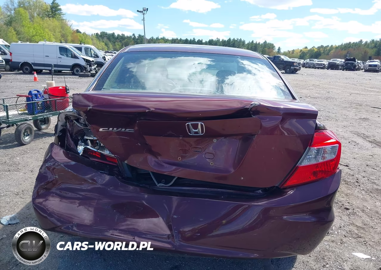 2012 Honda Civic Lx VIN:2HGFB2F55CH582682 - 16