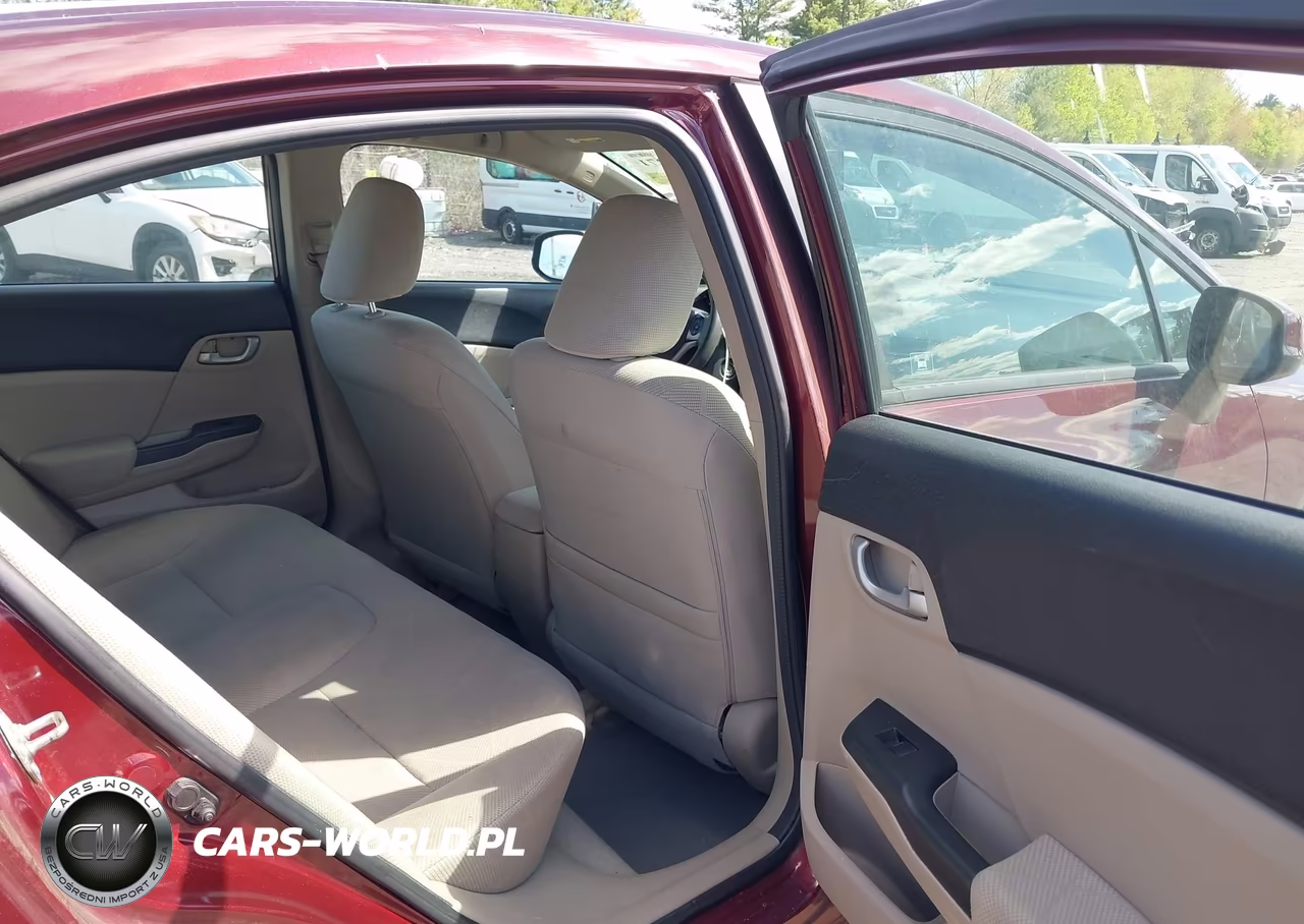 2012 Honda Civic Lx VIN:2HGFB2F55CH582682 - 8