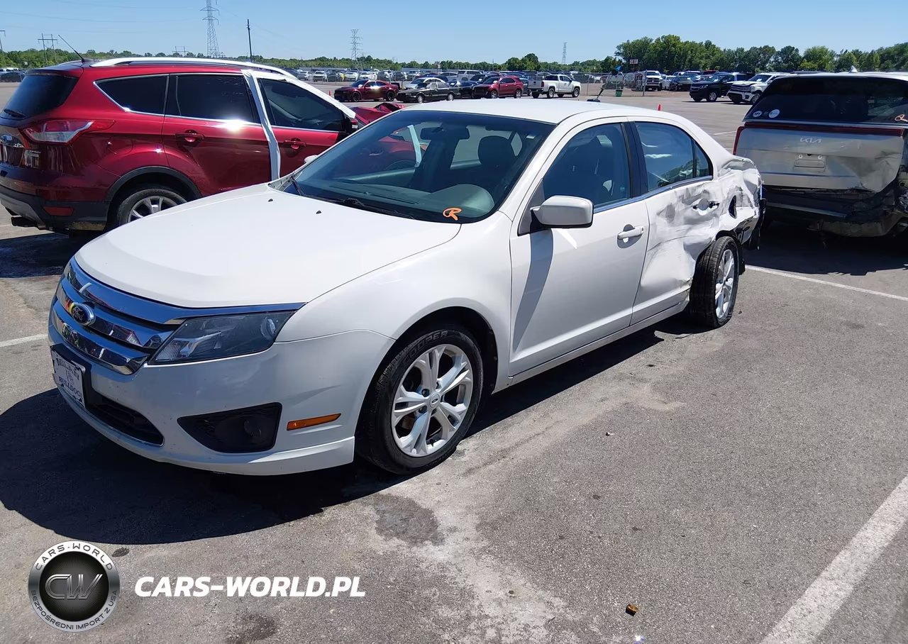 2012 Ford Fusion Se VIN:3FAHP0HG5CR445909 - 2