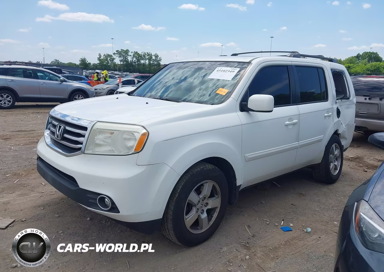 2013 Honda Pilot Ex-L VIN:5FNYF4H5XDB060321 - 2