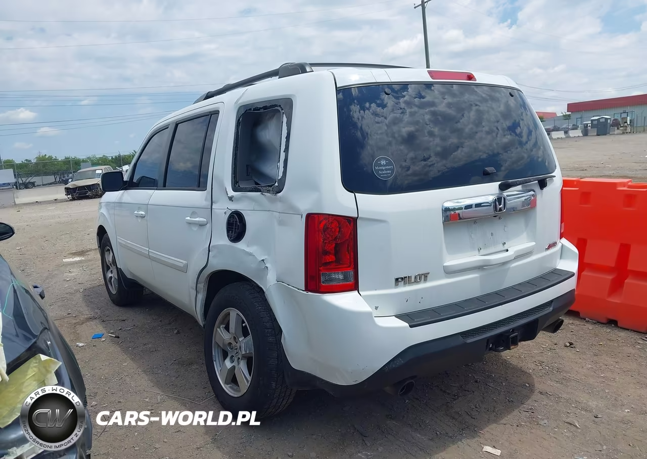 2013 Honda Pilot Ex-L VIN:5FNYF4H5XDB060321 - 3