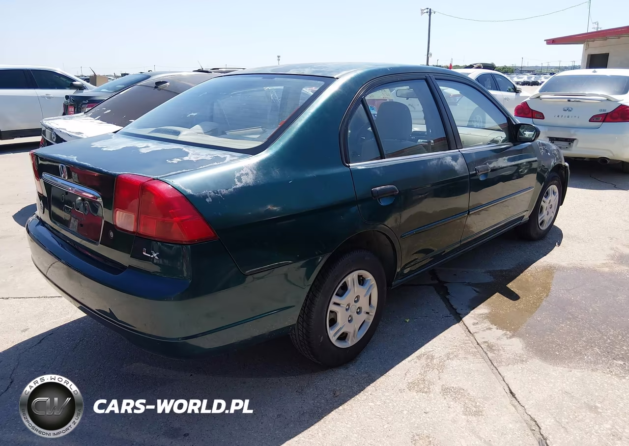 2001 Honda Civic Lx VIN:2HGES16581H561098 - 4