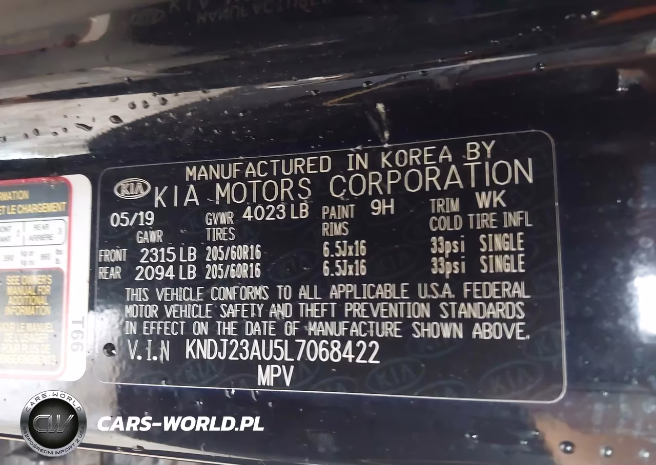 2020 Kia Soul Lx VIN:KNDJ23AU5L7068422 - 9