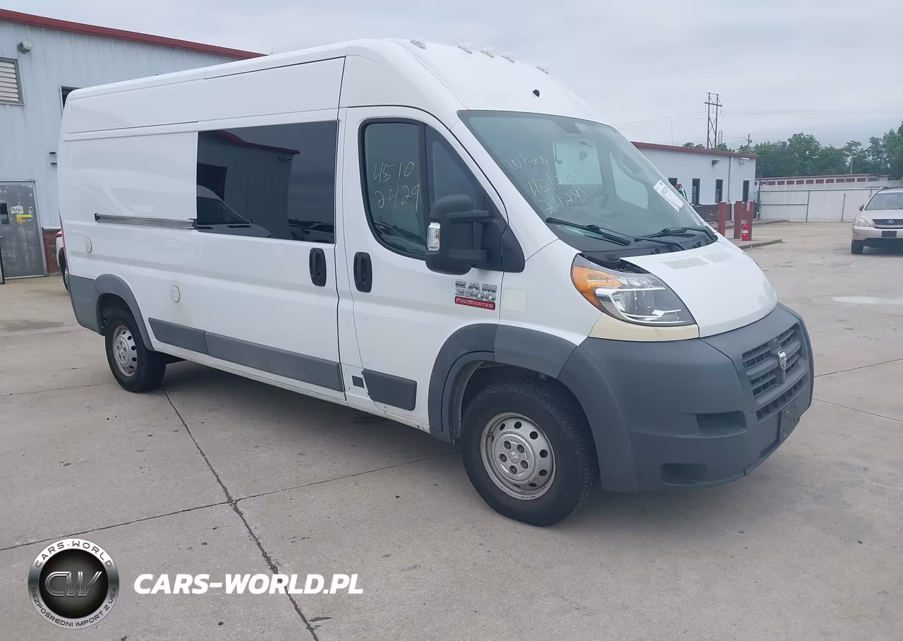 2018 Ram Promaster 3500 High Roof 159 Wb – zdjęcie 1 z 17