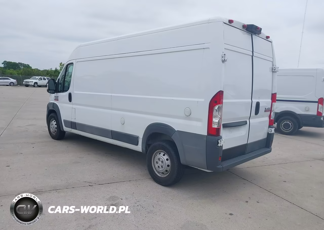 2018 Ram Promaster 3500 High Roof 159 Wb VIN:3C6URVHG8JE116326 - 3