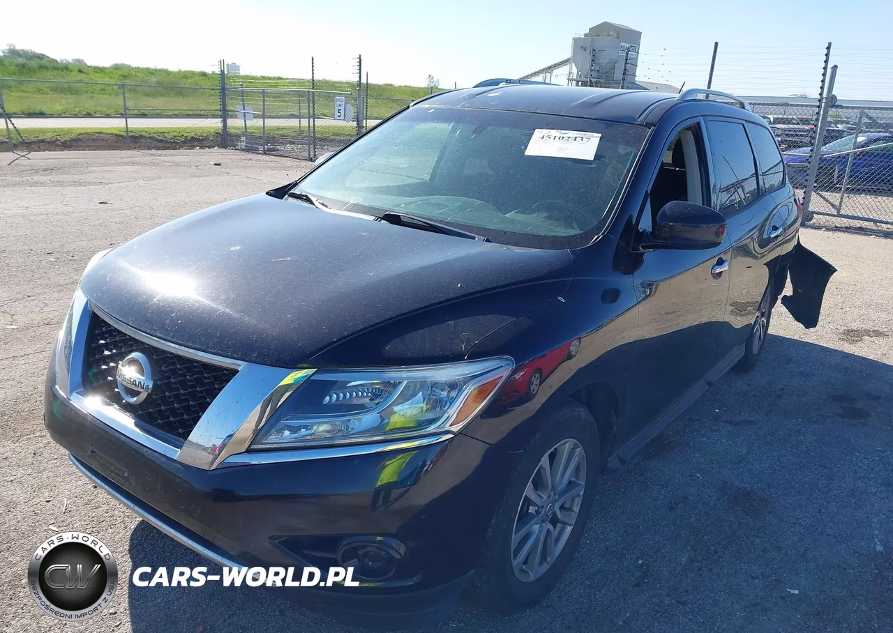 2016 Nissan Pathfinder Platinum-S-Sl-Sv VIN:5N1AR2MM1GC654402 - 2