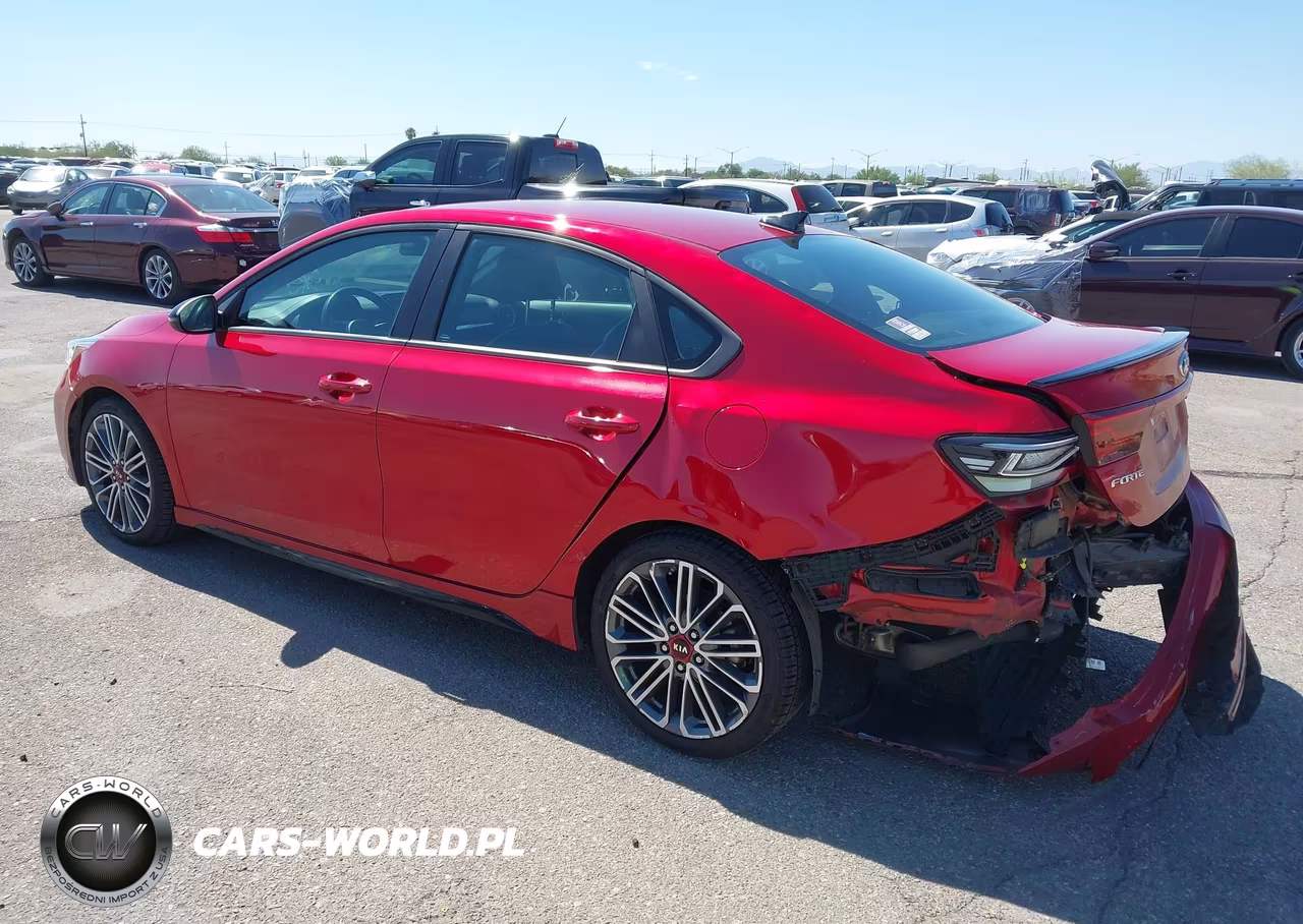 2021 Kia Forte Gt VIN:3KPF44AC9ME415099 - 3