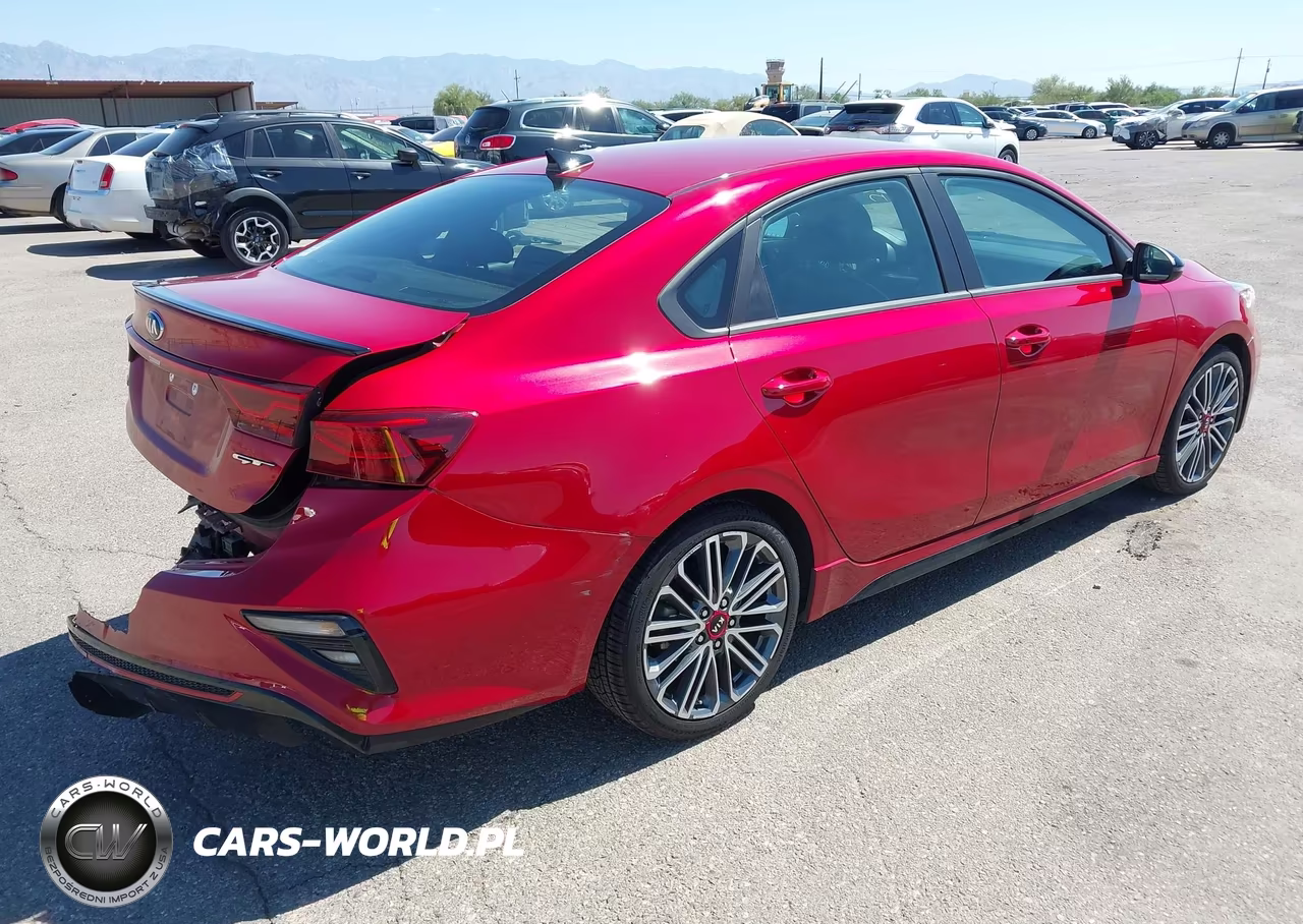 2021 Kia Forte Gt VIN:3KPF44AC9ME415099 - 4