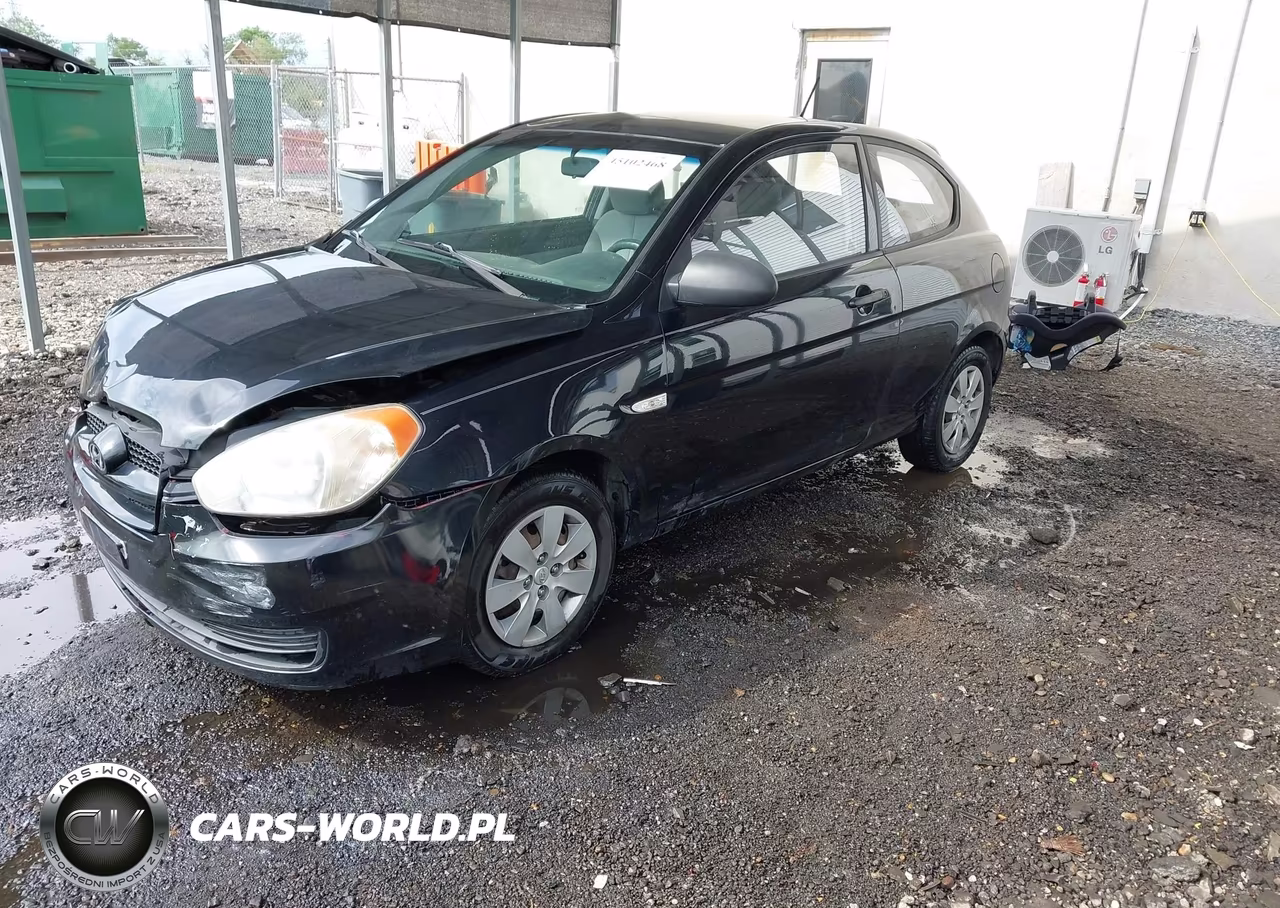 2008 Hyundai Accent Gs VIN:KMHCM36C88U103204 - 2