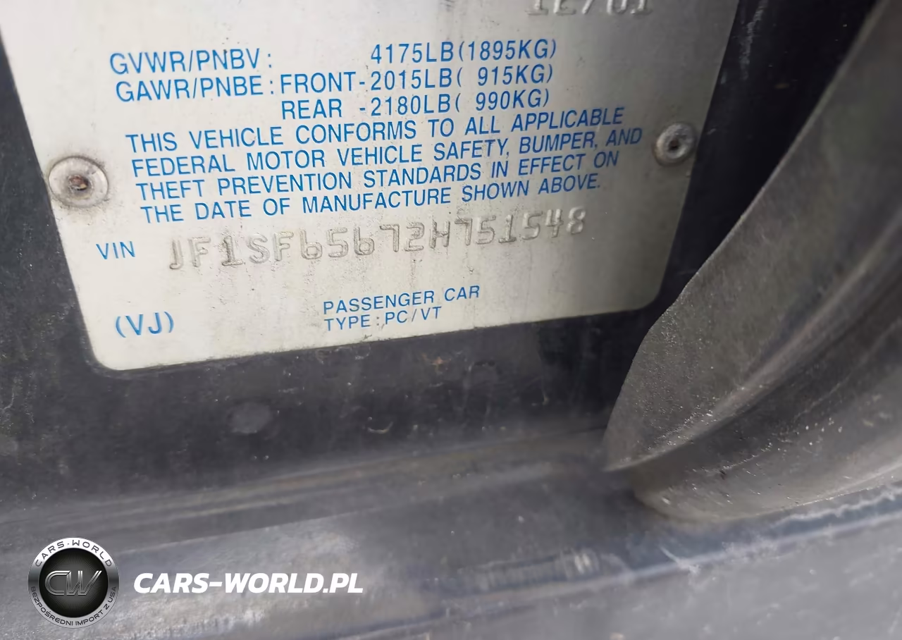 2002 Subaru Forester S VIN:JF1SF65672H751548 - 9