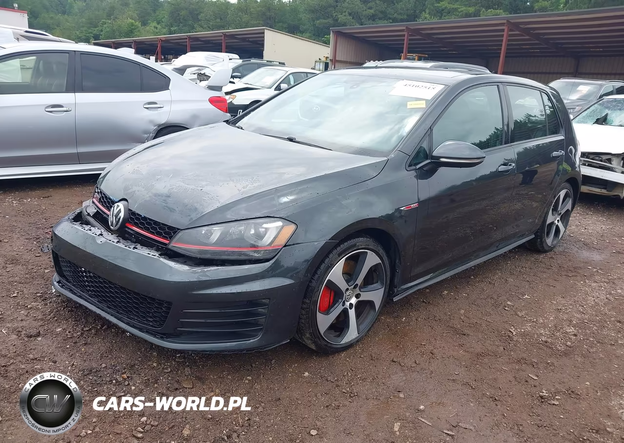 2015 Volkswagen Golf Gti 2.0T Se W-Performance Package 4-Door VIN:3VW447AU8FM077623 - 2