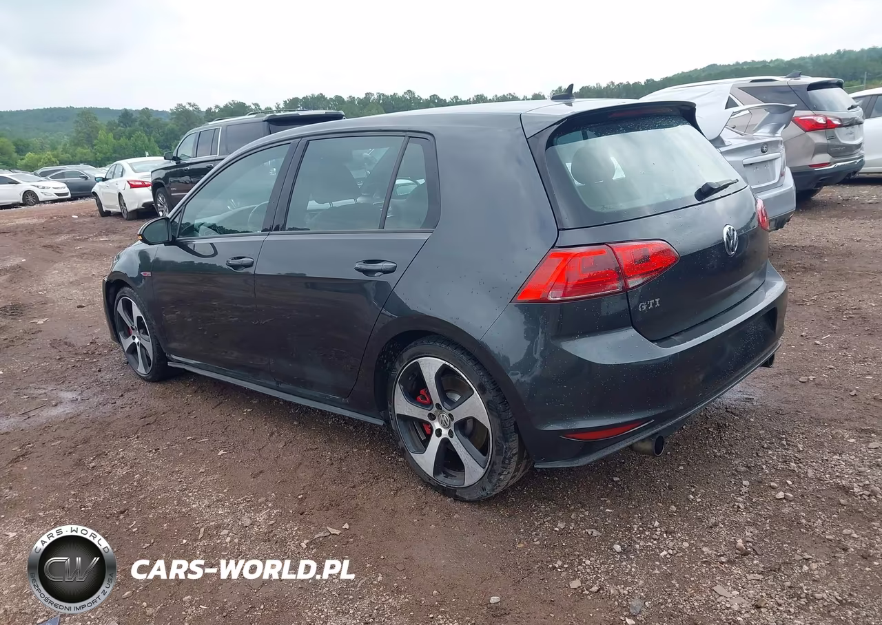 2015 Volkswagen Golf Gti 2.0T Se W-Performance Package 4-Door VIN:3VW447AU8FM077623 - 3