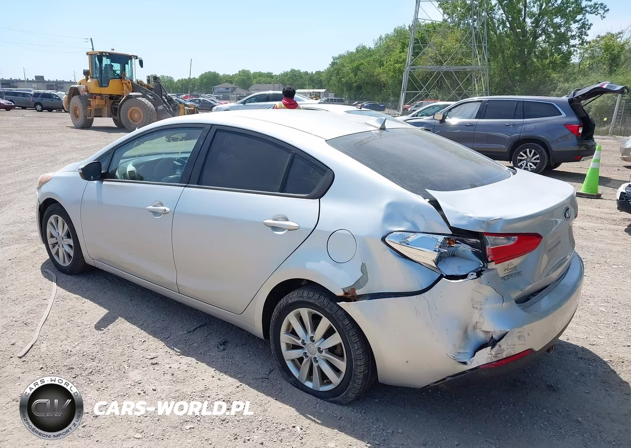 2014 Kia Forte Lx VIN:KNAFX4A65E5165047 - 3