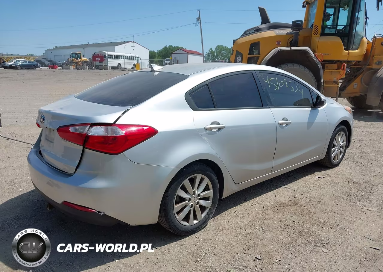 2014 Kia Forte Lx VIN:KNAFX4A65E5165047 - 4