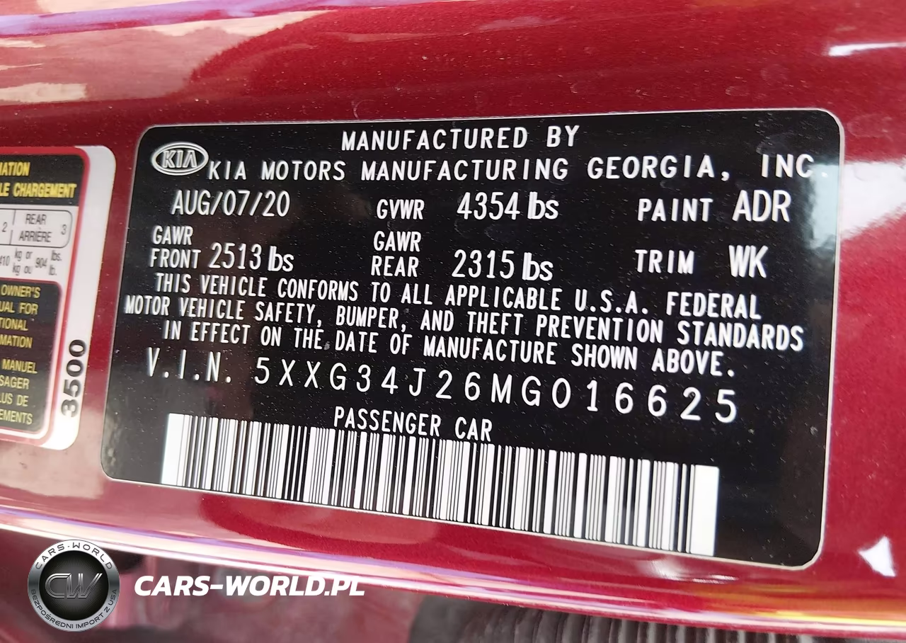 2021 Kia K5 Ex VIN:5XXG34J26MG016625 - 9