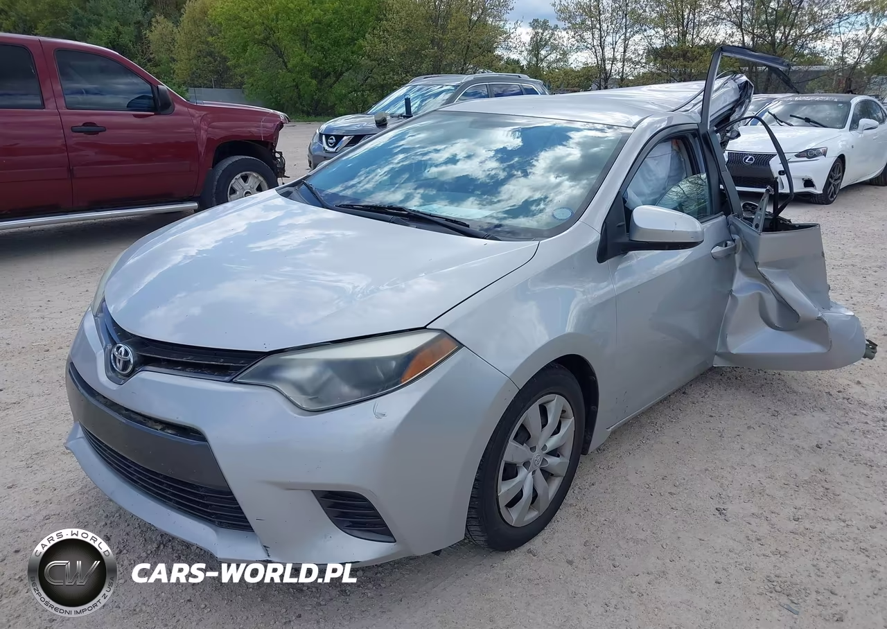 2015 Toyota Corolla Le VIN:2T1BURHE6FC353570 - 2