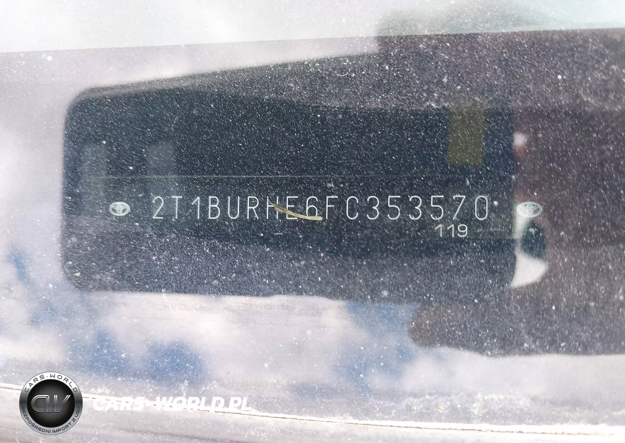 2015 Toyota Corolla Le VIN:2T1BURHE6FC353570 - 9