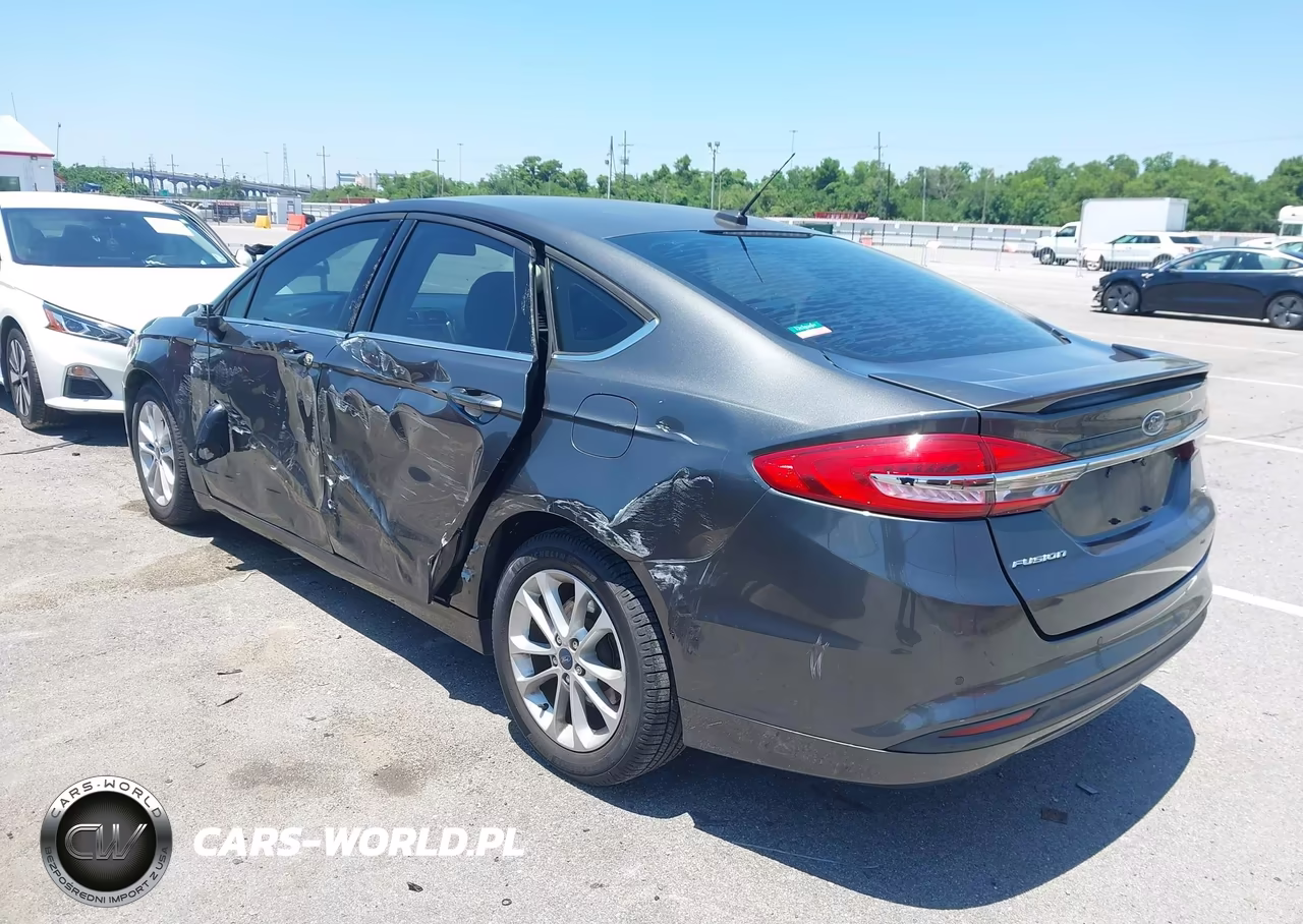 2018 Ford Fusion Se VIN:3FA6P0H70JR180630 - 3
