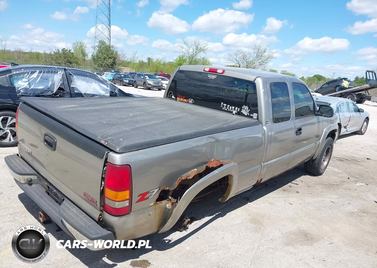 2003 GMC Sierra 1500 Sle VIN:1GTEK19T83Z193789 - 4