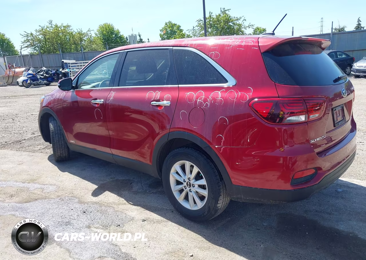 2020 Kia Sorento 2.4L Lx VIN:5XYPGDA36LG638326 - 3