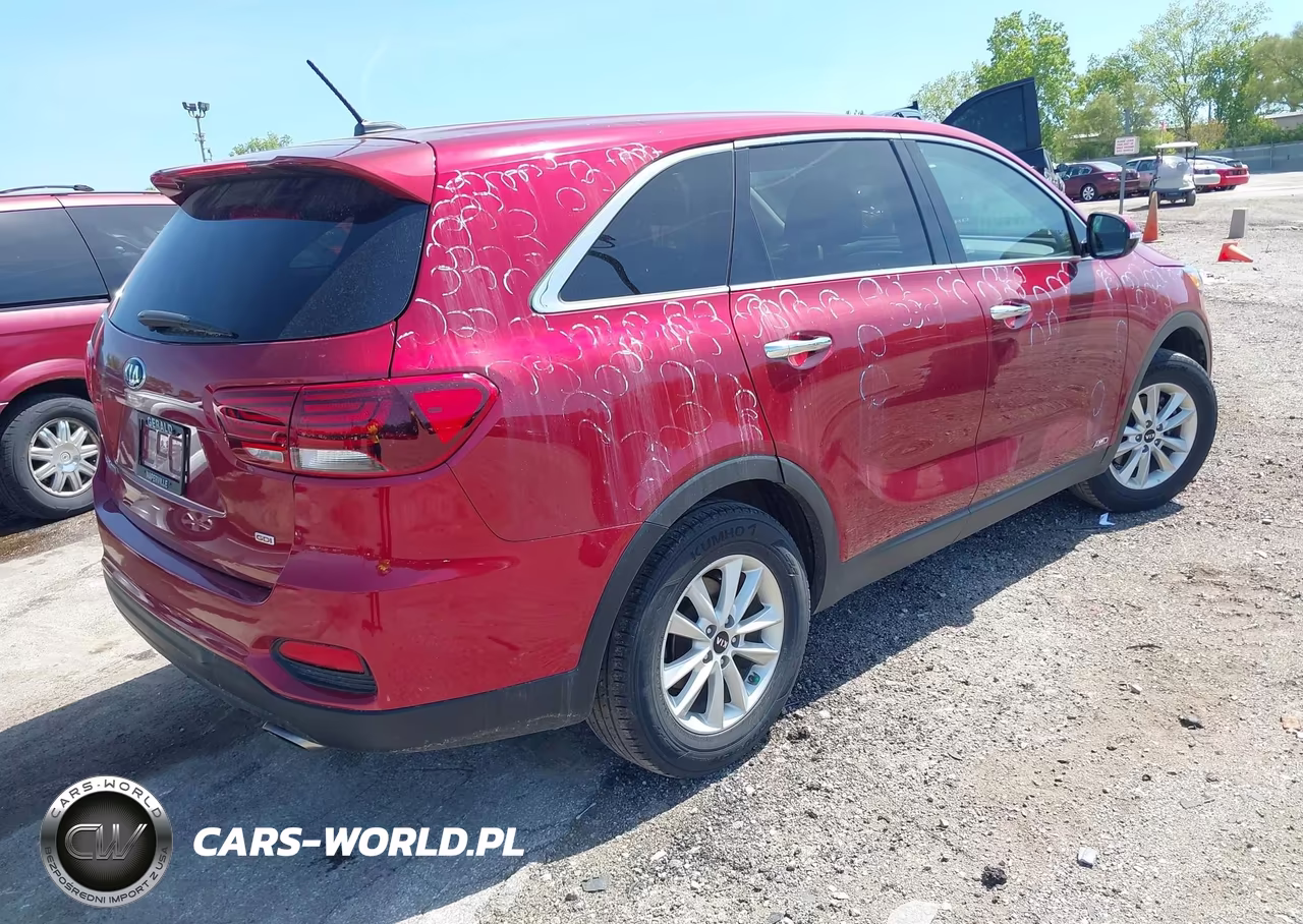 2020 Kia Sorento 2.4L Lx VIN:5XYPGDA36LG638326 - 4