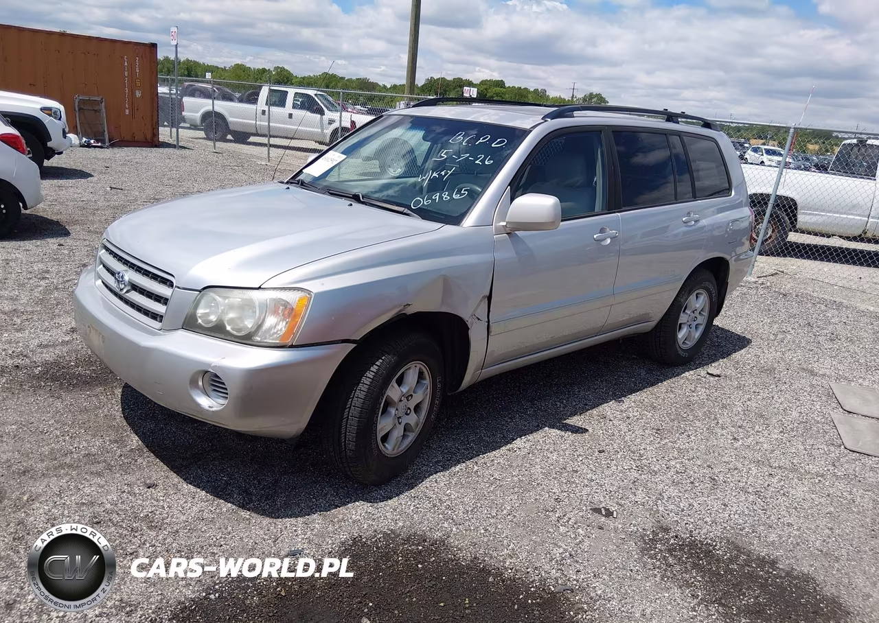 2002 Toyota Highlander V6 VIN:JTEGF21A920069865 - 2