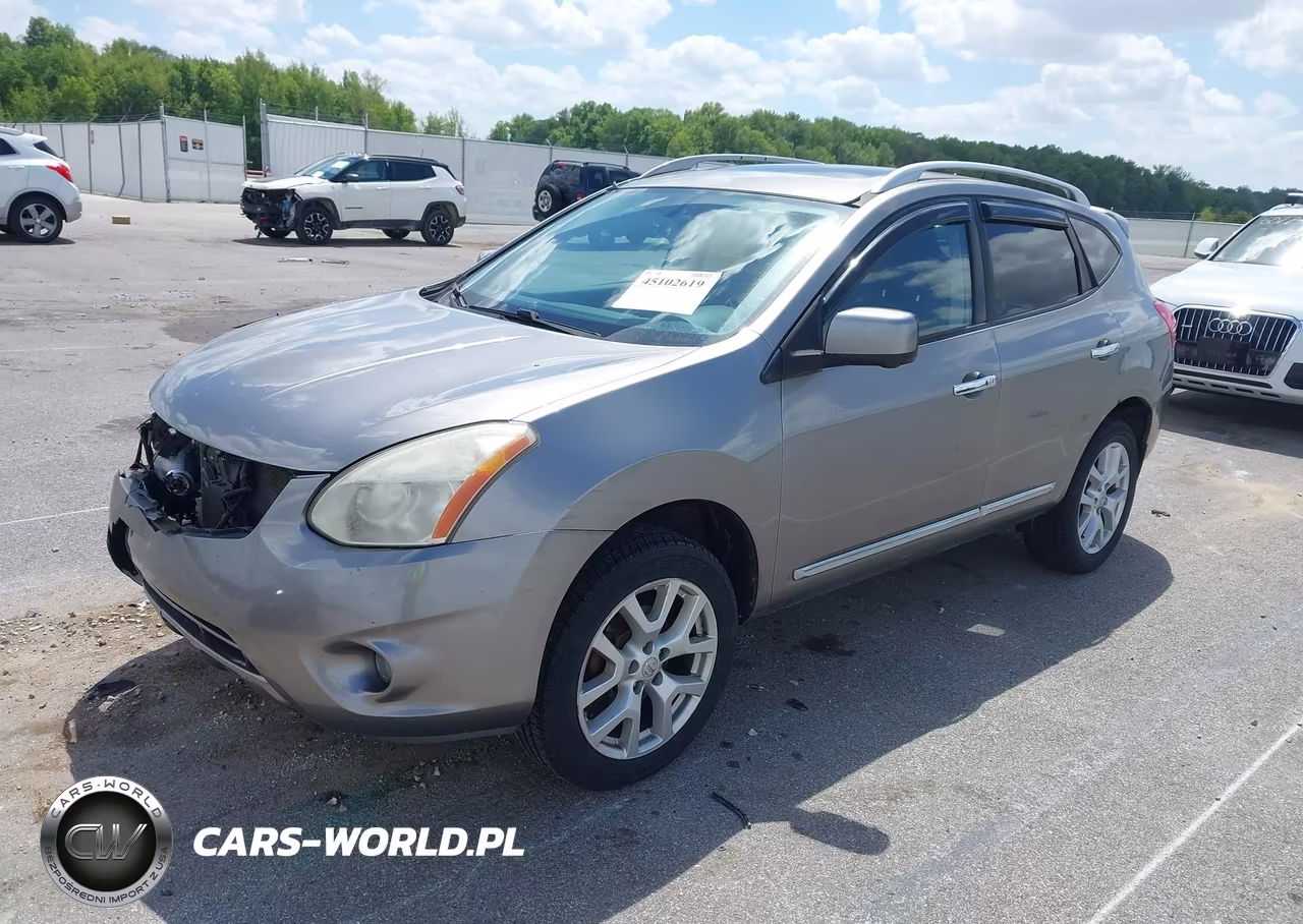 2013 Nissan Rogue Sv W-Sl Pkg VIN:JN8AS5MV7DW608154 - 2