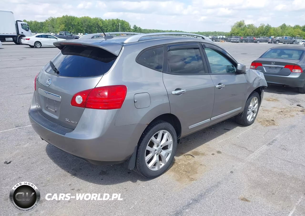 2013 Nissan Rogue Sv W-Sl Pkg VIN:JN8AS5MV7DW608154 - 4