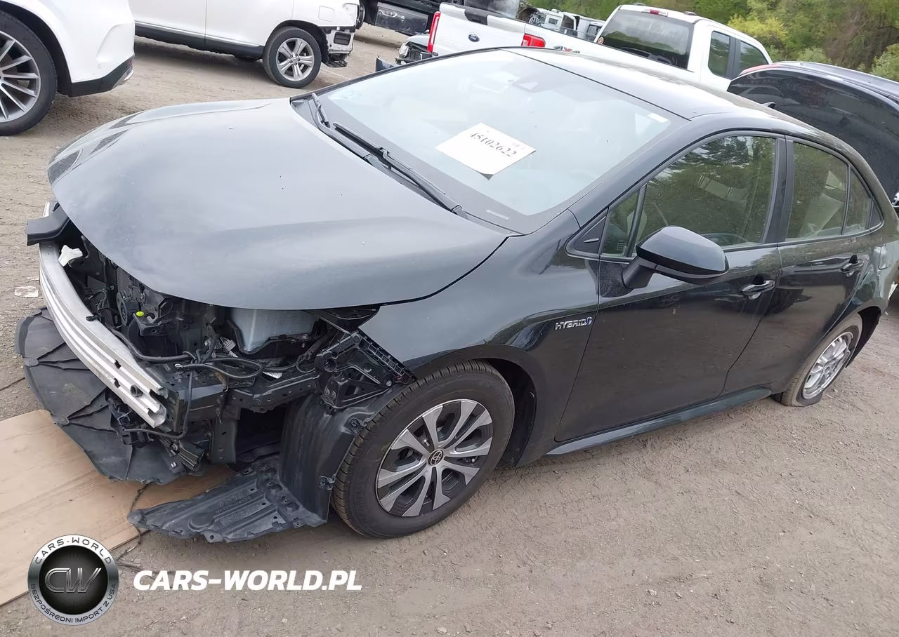 2021 Toyota Corolla Hybrid Le VIN:JTDEAMDE8MJ015152 - 2