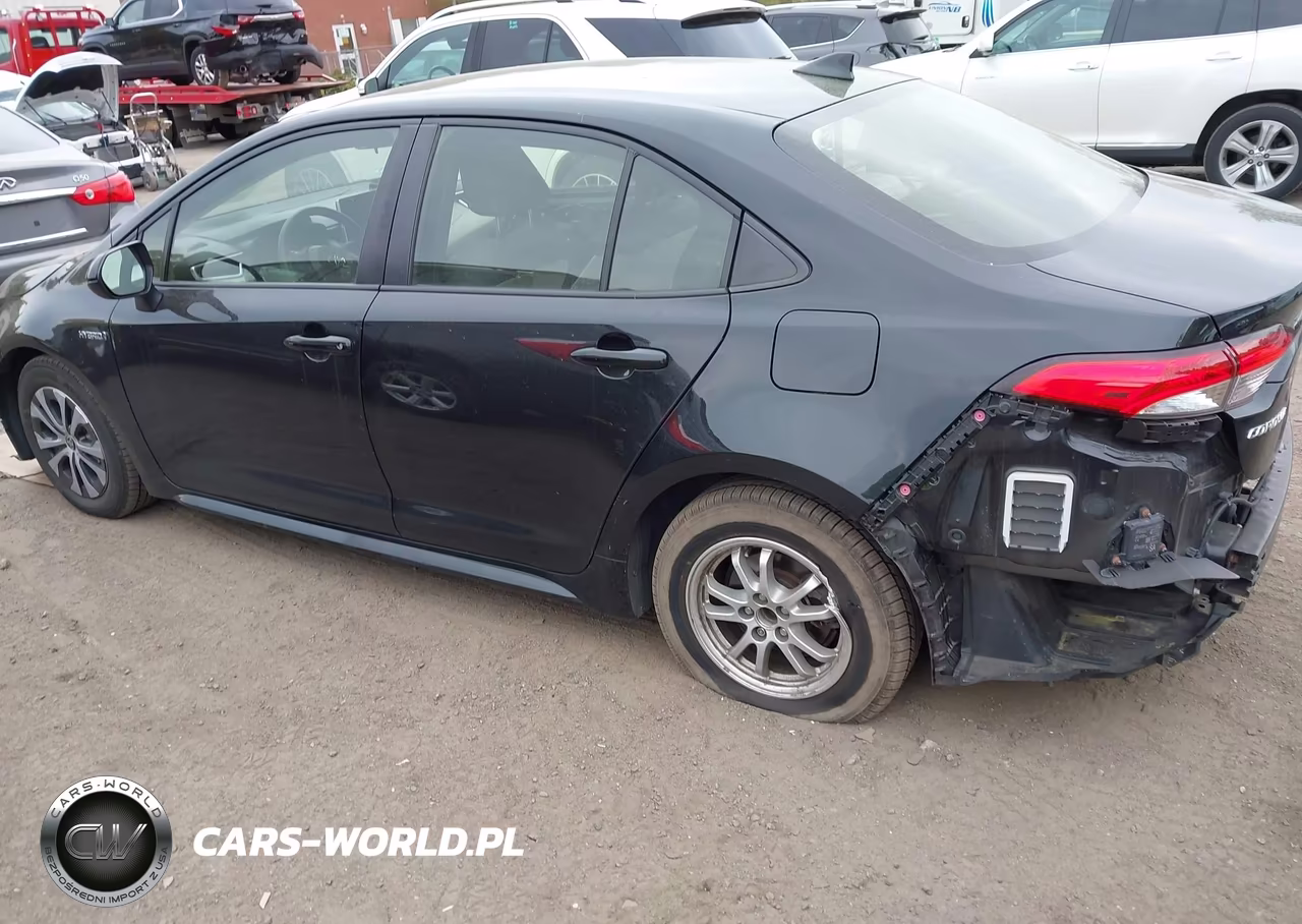 2021 Toyota Corolla Hybrid Le VIN:JTDEAMDE8MJ015152 - 3