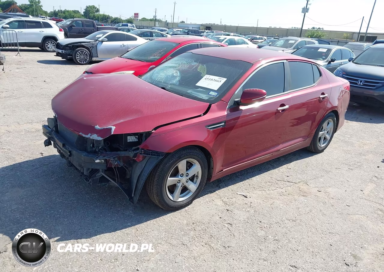 2015 Kia Optima Lx VIN:5XXGM4A74FG454491 - 2