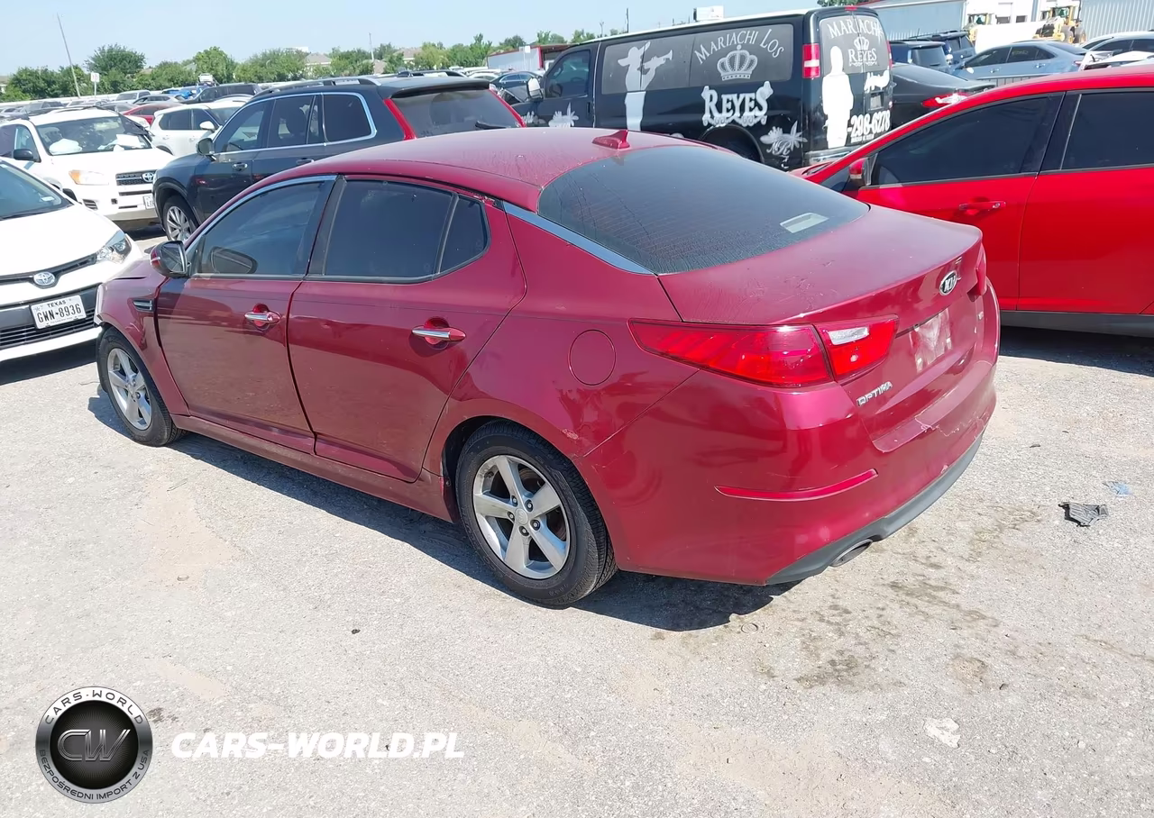 2015 Kia Optima Lx VIN:5XXGM4A74FG454491 - 3