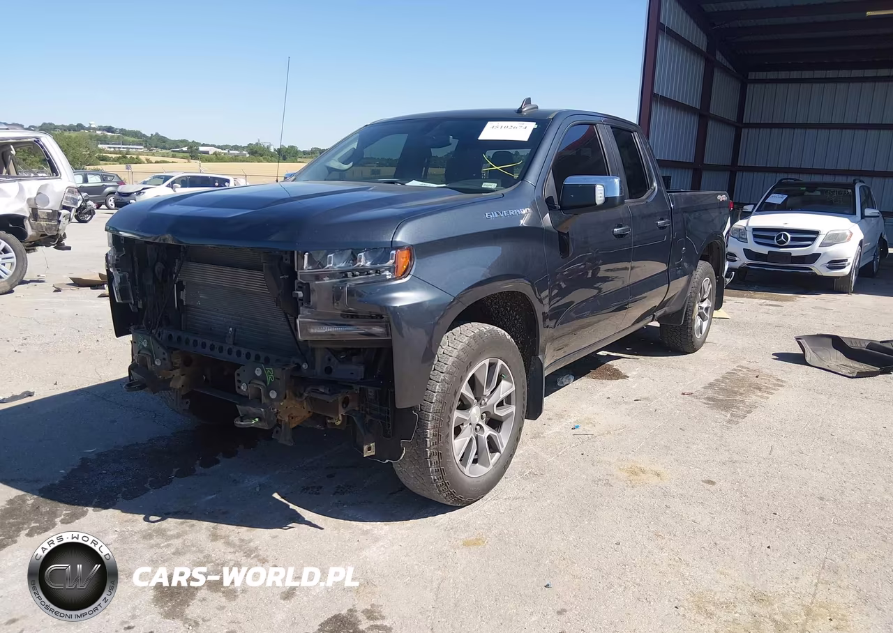2021 Chevrolet Silverado 1500 4Wd Standard Bed Lt VIN:1GCRYDED2MZ117583 - 2
