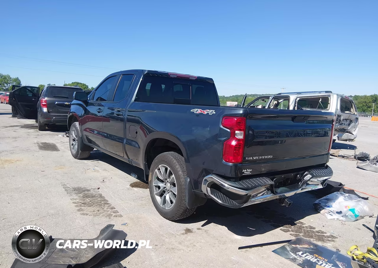 2021 Chevrolet Silverado 1500 4Wd Standard Bed Lt VIN:1GCRYDED2MZ117583 - 3