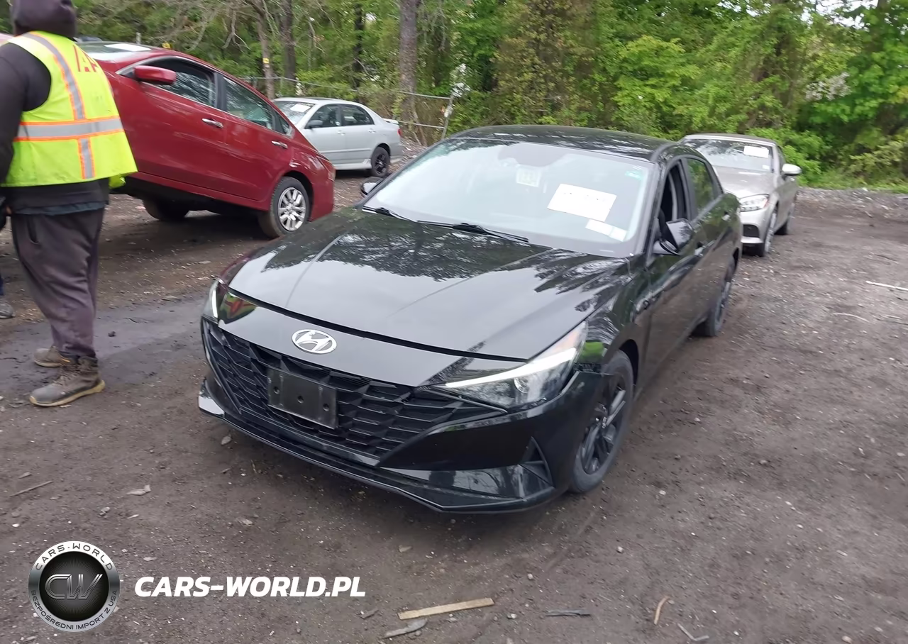 2021 Hyundai Elantra Sel VIN:5NPLM4AG6MH020234 - 2