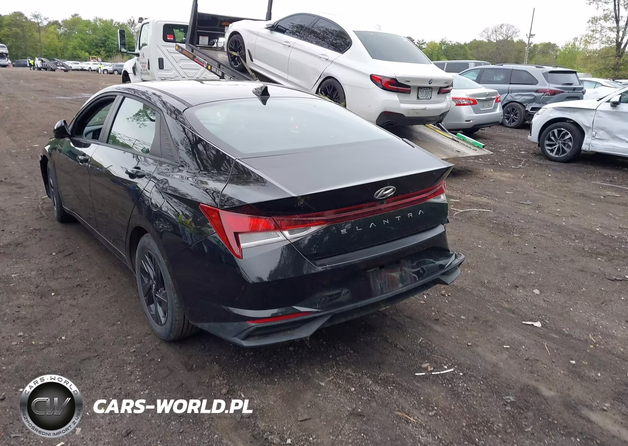 2021 Hyundai Elantra Sel VIN:5NPLM4AG6MH020234 - 3